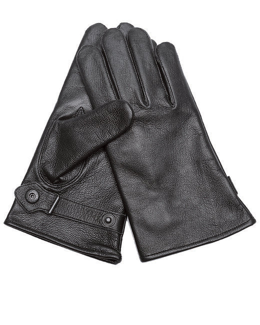 Mil-Tec BW guanti in pelle con fodera nera