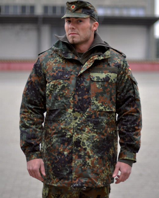 Mil-Tec BW giacca da Campo (parka) flecktarn