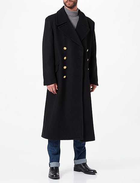 Mil-Tec BW cappotto in lana blu scuro