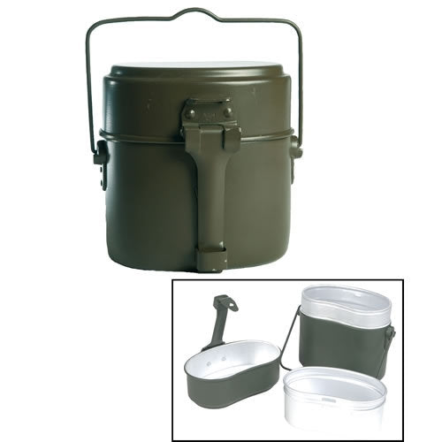 Mil-Tec set da gavetta militare 3 pezzi, oliva