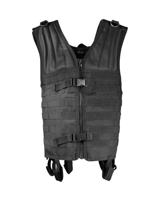 Mil-Tec Carrier tattica gilet sistema Molle, nero