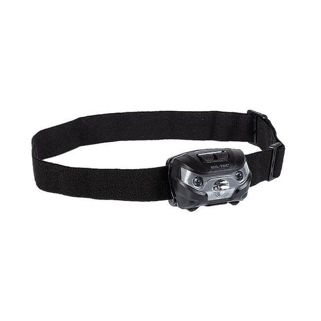 Mil-Tec lampada frontale LED CREE XPE, nera
