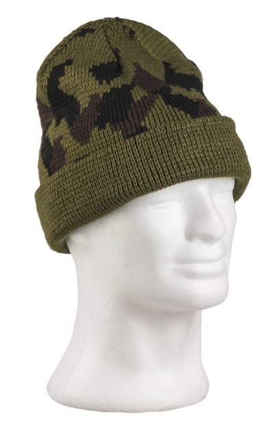 Mil-Tec berretto lavorato a maglia, Woodland