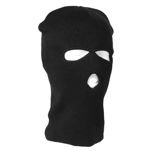 Mil-Tec Cappello nero Mil-Tec con 3 fori di argilla nera