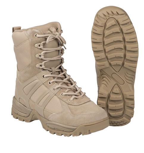 Mil-Tec Combat Gen. II stivali tattici, cachi
