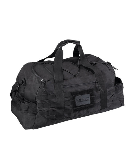 Mil-Tec Combat borsa a tracolla media 54l, nera