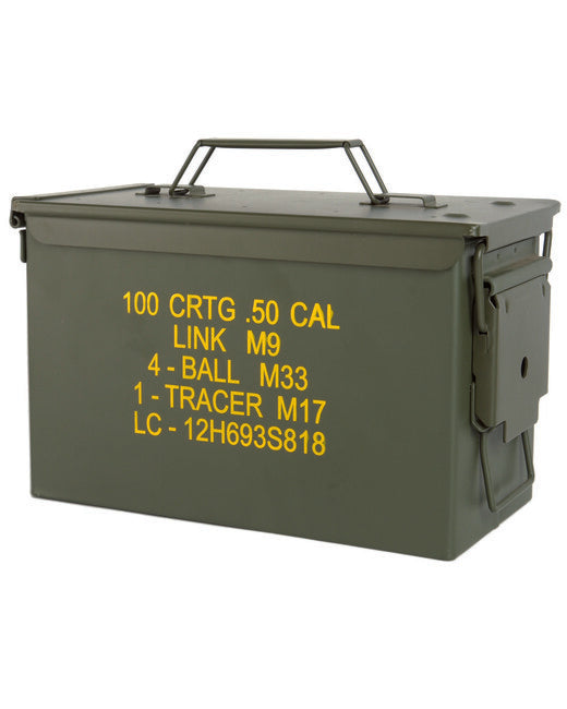 Mil-Tec AMMO US M2A1 scatola di munizioni, oliva