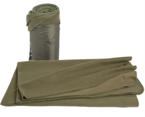 Mil-Tec coperta in pile 200x150 cm, oliva