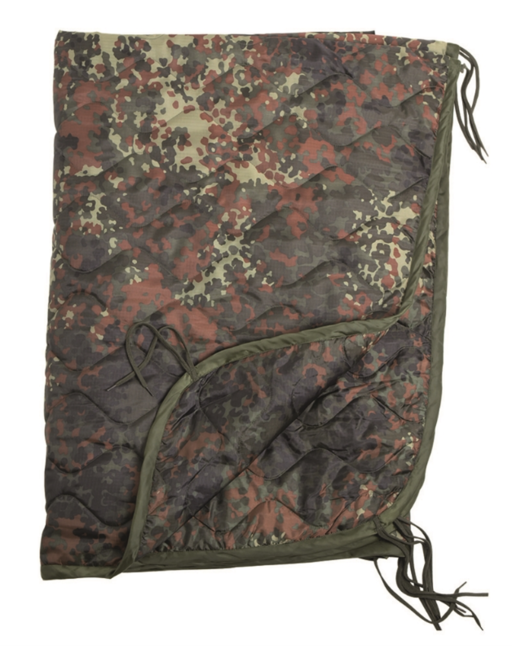 Mil-Tec fodera per poncho 210 x 150 cm, flecktarn