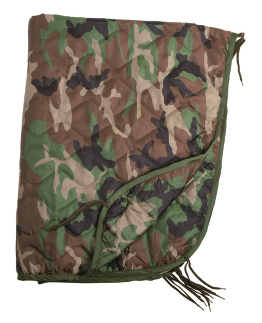 Mil-Tec fodera per poncho coperta 210 x 150 cm, terra di bosco