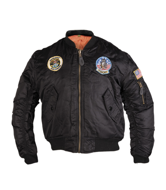 Mil-Tec giacca Bomber per bambini, nera