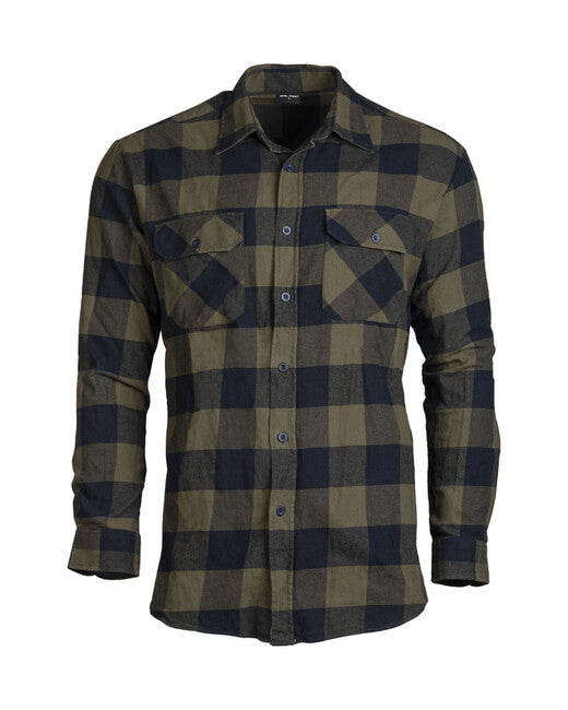 Mil-Tec Flanel cart Light, nero/olive