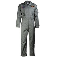 Mil-Tec Flight tuta per bambini con toppe overall, oliva