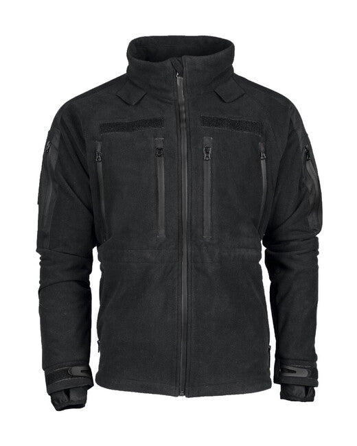 Mil-Tec Fleece Jacket Plus, Black