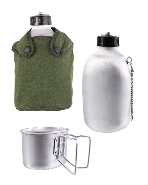 Mil-Tec French cannone con trofeo e coperchio 1,3l
