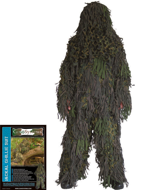 Mil-Tec Jackal ghillie suit, Woodland