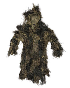 Mil-Tec Tuta Ghillie con trattamento di protezione antincendio, terra di bosco