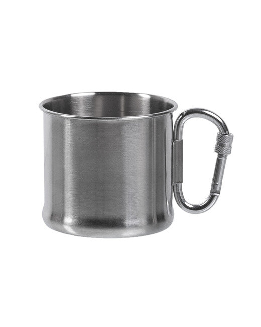 Mil-Tec Tazza in acciaio inox da 500 ml con moschettone
