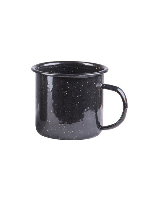 Mil-Tec Western tazza smaltata 350 ml, nero