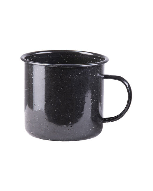 Mil-Tec Western tazza smaltata 680 ml, nero