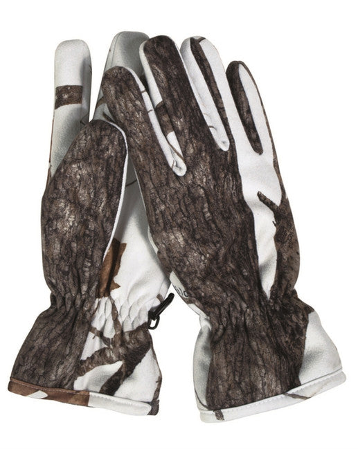 Mil-Tec Hunter guanti da cacciatore, neve wildtree