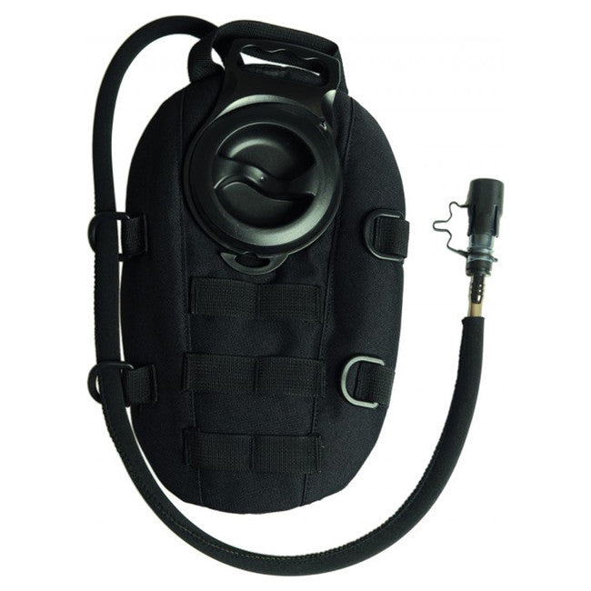 Mil-Tec tasca idratante ovale 1,5l, nero