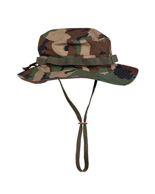 Mil-Tec Cappello US tipo GI rip-stop Woodland