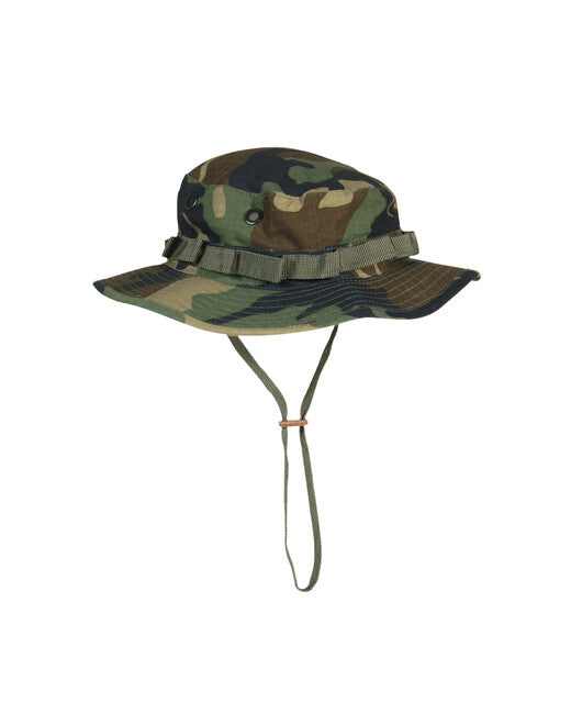 Mil-Tec Cappello US tipo GI rip-stop Woodland