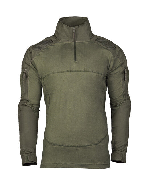 Mil-Tec Maglietta Tactical a maniche lunghe, verde