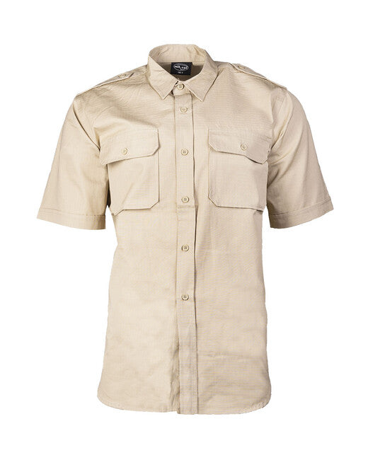 Mil-Tec Tropical camicia abbottonata, kaki