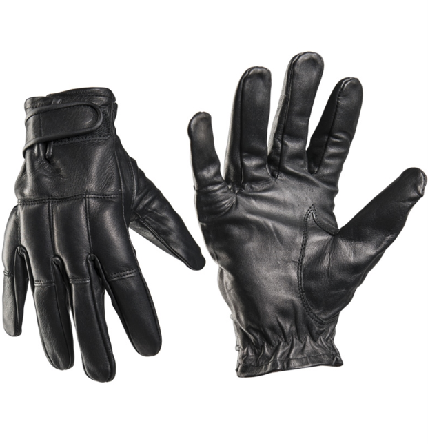 Mil-Tec Defender guanti tattici in pelle, neri