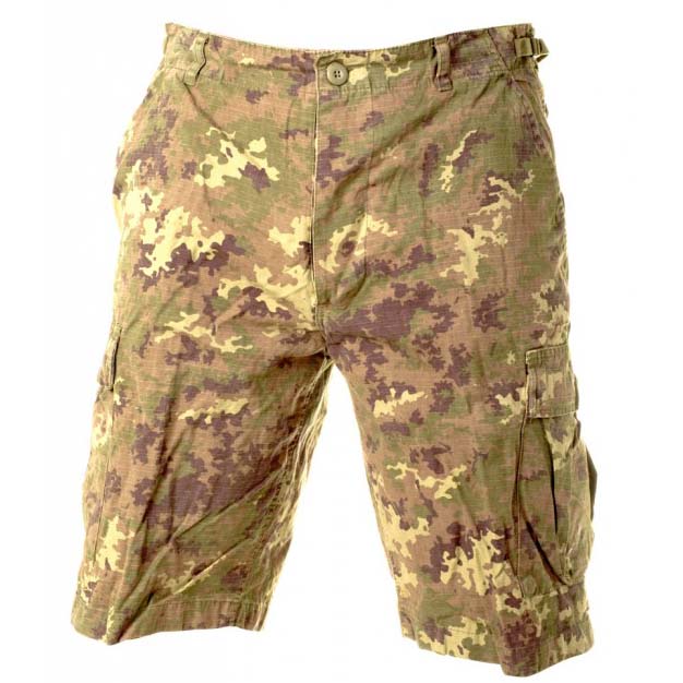 Mil-Tec Rip-Stop pantaloncini prewash, vegetato