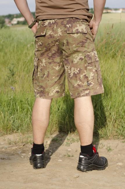 Mil-Tec Rip-Stop Shorts, Prewash Vegetato