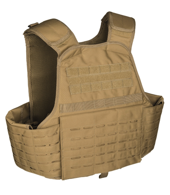 Mil-Tec Laser Cut Carrier porta piastre balistiche, Coyote