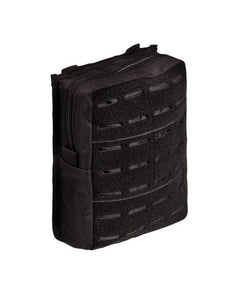 Mil-Tec Custodia multifunzione Grande Molle tagliata al laser, nera