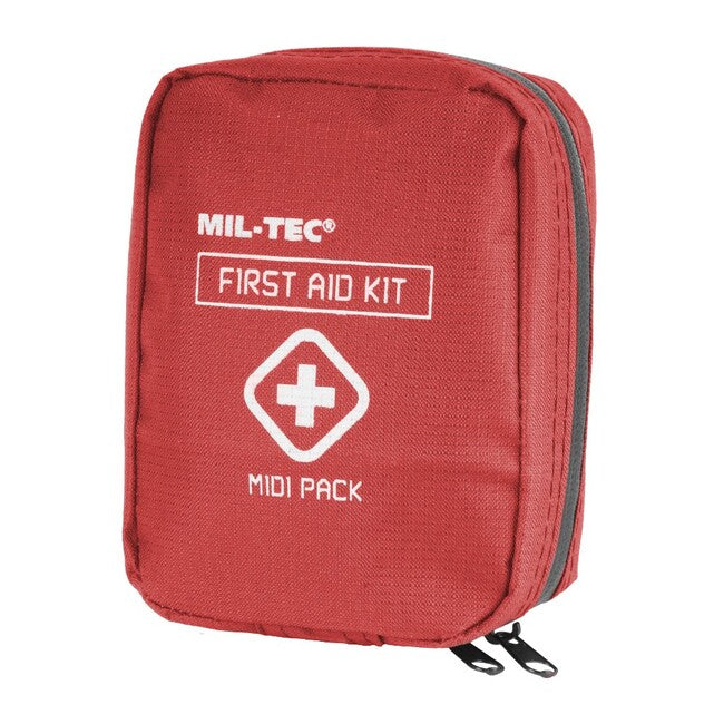 Mil-Tec Midi kit di pronto soccorso, rosso