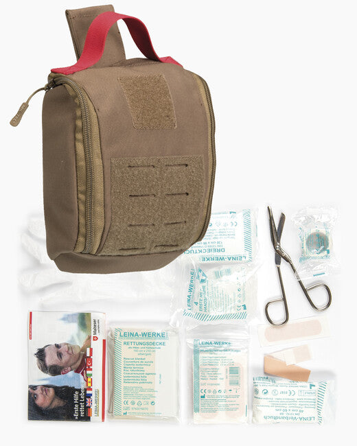 Mil-Tec Kit di pronto soccorso IFAK completo Laser Cut, Coyote scuro