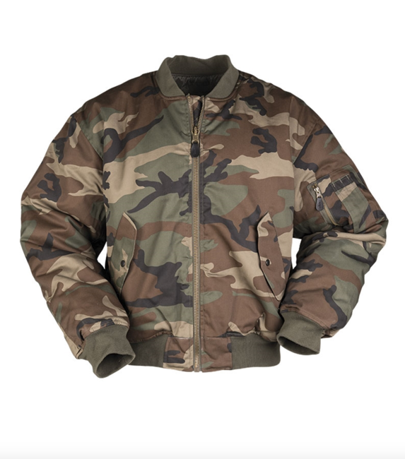 Mil-Tec MA1 Bomber giacca, Woodland