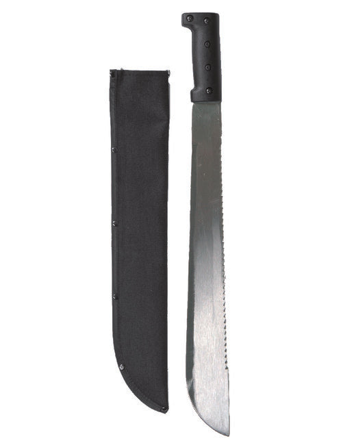 Mil-Tec machete con sega fodero in nylon da 45 cm