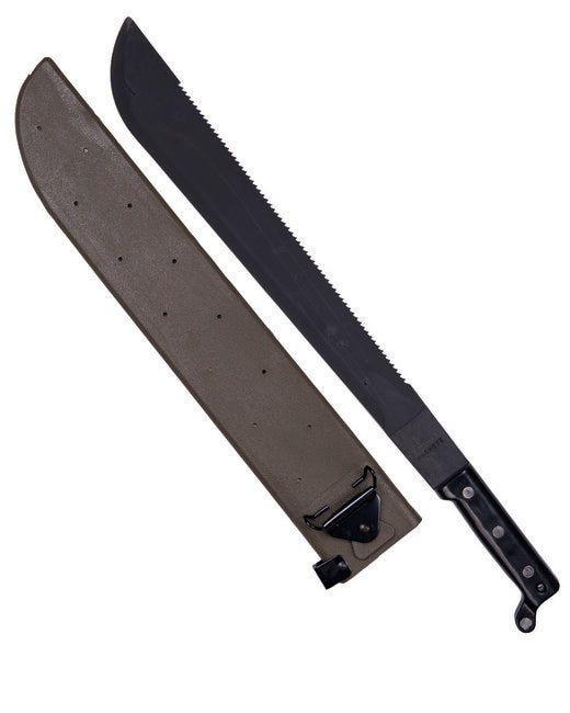 Mil-Tec US machete con sega in custodia di plastica
