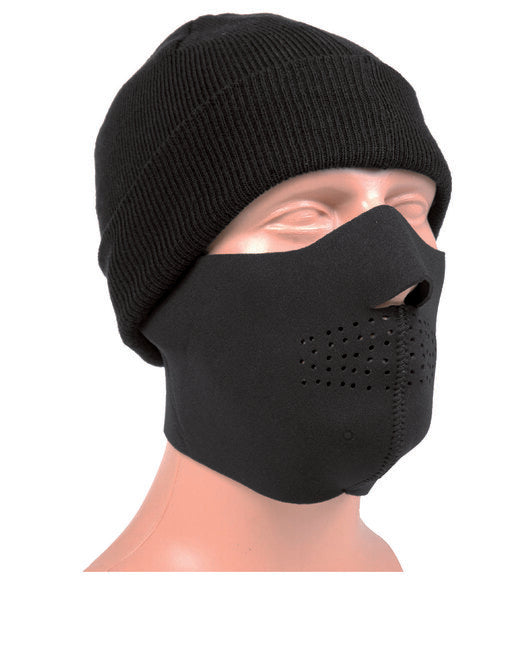 Mil-Tec maschera facciale in Neoprene 3 mm, nero