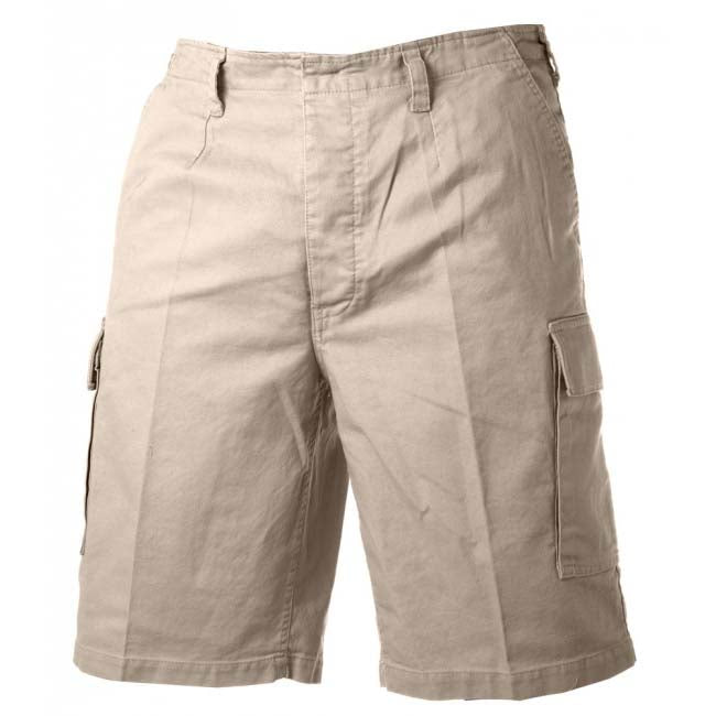 Mil-Tec Moleskin pantaloncini prewash, khaki