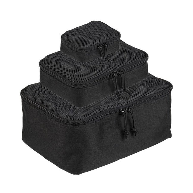 Mil-Tec Set di fondine 3 pezzi, nero