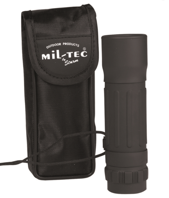 Mil-Tec monoculare 10x25, nero