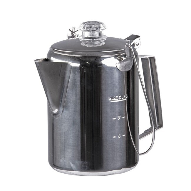 Mil-Tec Teiera in acciaio inox con percolatore, 1,3 L