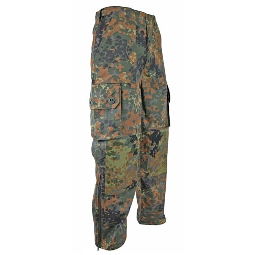 Mil-Tec Pantaloni leggeri con ginocchiere flecktarn