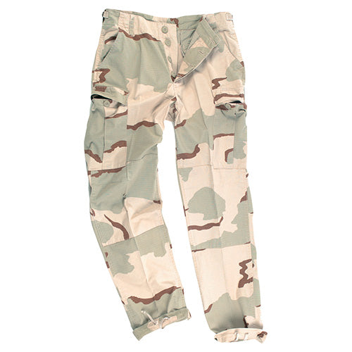 Mil-Tec Pantaloni US BDU da Campo rip-stop 3col. Deserto