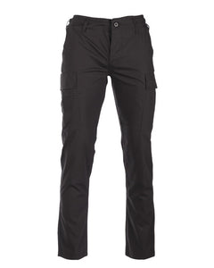 Mil-Tec US BDU SLIM FIT pantaloni da Campo rip-stop, neri