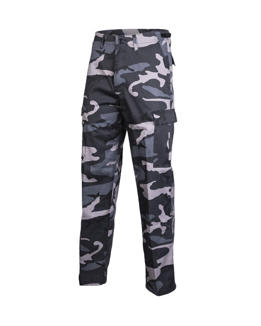 Mil-Tec Pantaloni US BDU tipo Ranger, camo scuro