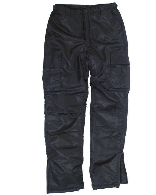 Mil-Tec US MA1 Thermo pantaloni isolati, neri